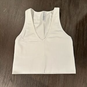 White Athleta Tank
